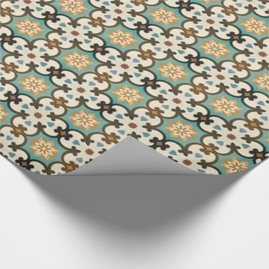 Moresque Pattern Cadeaupapier (Hoek)