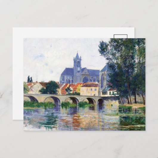 Moret-Sur-Loing | William Lamb Picknell Briefkaart (Voorkant / Achterkant)