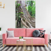 Moreton Bay Fig Tree Roots Canvas Afdruk (Insitu (Woonkamer))