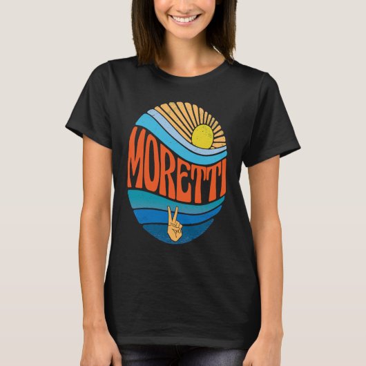Moretti Sunset Moretti Groovy Tie Dye T-shirt (Voorkant)