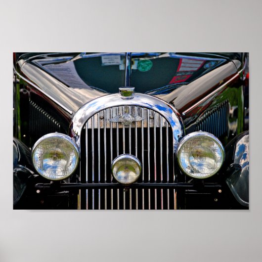 Morgan Classic Sportauto Poster (Voorkant)