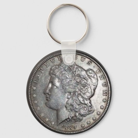 Morgan Dollar 1889 Sleutelhanger (Voorkant)