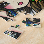 "Morgan et aiment" le puzzle Hannah Lynn de cheval (Côté)