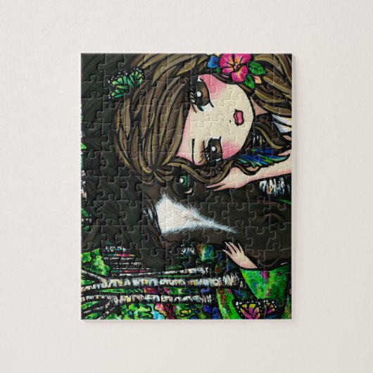 "Morgan et aiment" le puzzle Hannah Lynn de cheval (Vertical)