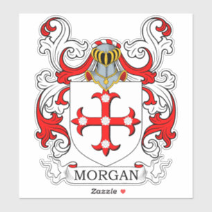 Morgan Family Crest Sticker