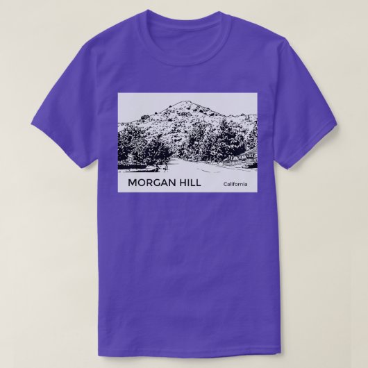 Morgan Hill California TShirt (Design devant)