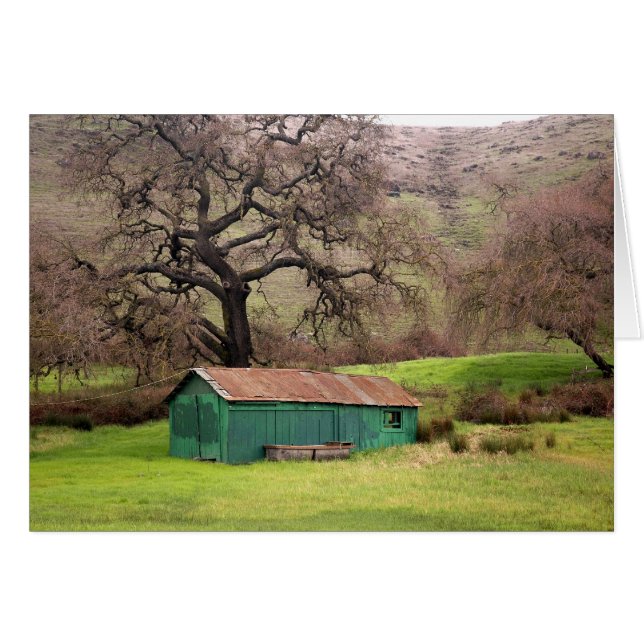 Morgan Hill green barn (Voorkant Horizontaal)