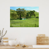 Morgan Hill Meadow Poster (Keuken)