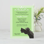 Morgan Horse Neutral 5x7 Baby shower Invitation (Debout devant)