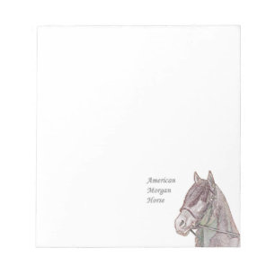 Morgan Horse Notepad Notitieblok