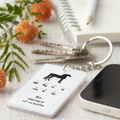 Morgan Horse Sleutelhanger (Voorkant Rechts)