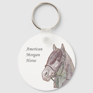 Morgan Horse Sleutelhanger