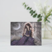 Morgan Le Fay Carte postale de fantasy (Debout devant)