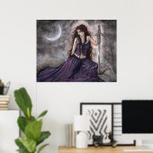 Morgan le Fay Poster van Molly Harrison (Thuiskantoor)