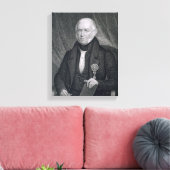 Morgan Lewis, gegraveerd door Asher Brown Durand ( Canvas Afdruk (Insitu (Woonkamer))