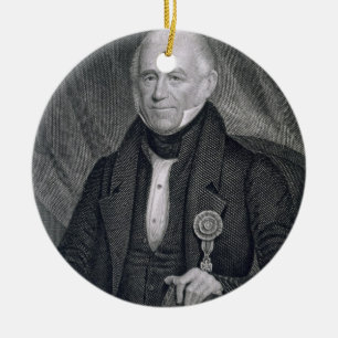 Morgan Lewis, gegraveerd door Asher Brown Durand ( Keramisch Ornament