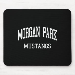 Morgan Park High School heeft Chicago Il Retro Spo Muismat