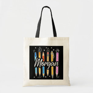 MORGAN Persoonlijke naam voor leraar school Tote Bag