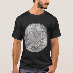Morgan Zilveren Dollar Munt Verzamelen T-shirt