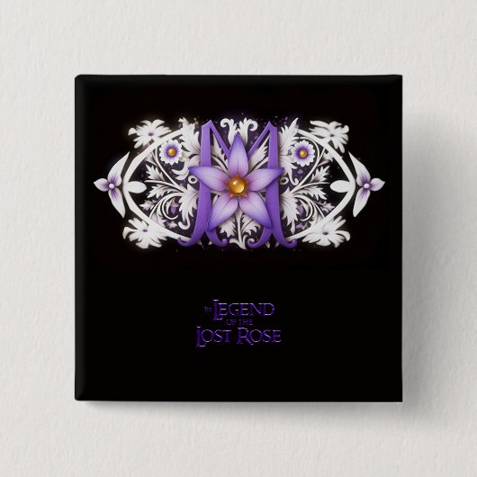 Morgana Fantasy Flower Button (Voorkant)