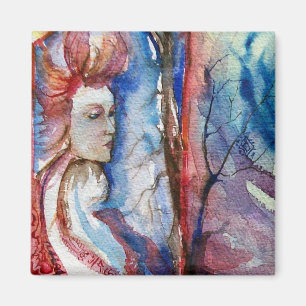 MORGANA / Magie en Mystery , Roze Blauwe Fantastis Magneet