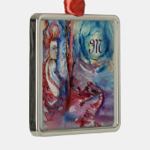 MORGANA-monogram Metalen Ornament (Rechts)