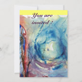 MORGANA, roze blauw Kaart (Achterkant)