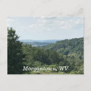 Morgantown WV Photo Mountains Briefkaarten