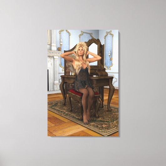 morgen canvas afdruk (Voorkant)