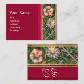 MORGEN GLORY MONOGRAM VISITEKAARTJE (Voorkant / Achterkant)