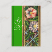 MORGEN GLORY MONOGRAM VISITEKAARTJE (Achterkant)