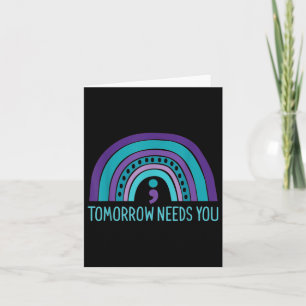 Morgen heb je Semicolon Rainbow Suicide Preve nodi Kaart