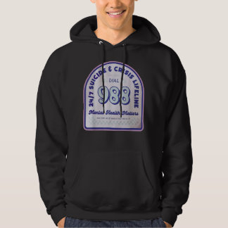 Morgen hebt u 988 nationale zelfmoordpreventie nod hoodie