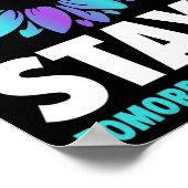 Morgen hebt u ondersteuning nodig op het gebied va poster (Hoek)