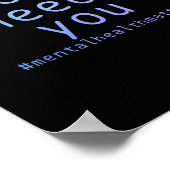 Morgen heeft je geestelijke gezondheid zaken zelfm poster (Hoek)