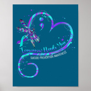 Morgen heeft jou nodig Suïcidepreventie bewustzijn Poster