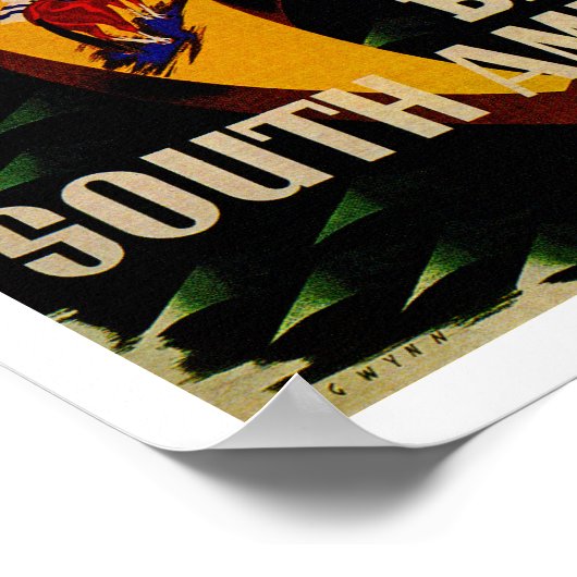 Morgen in Zuid-Amerika Poster (Hoek)