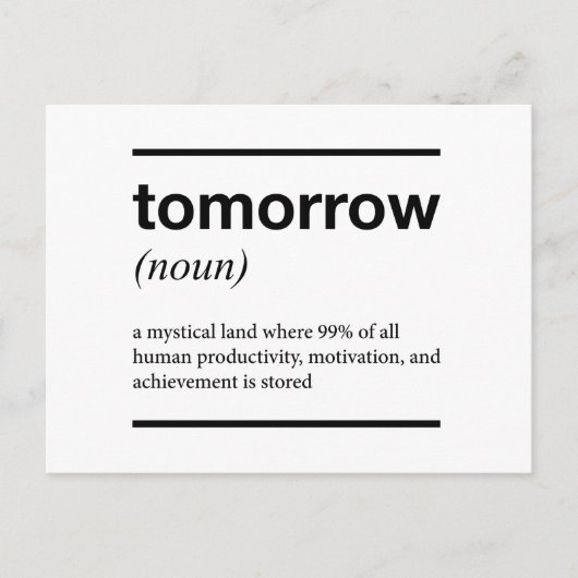 Morgen Inspirerend ontwerp Briefkaart (Voorkant)