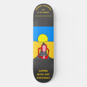 MORGEN MAANDAG - SKATEBOARD (Voorkant)