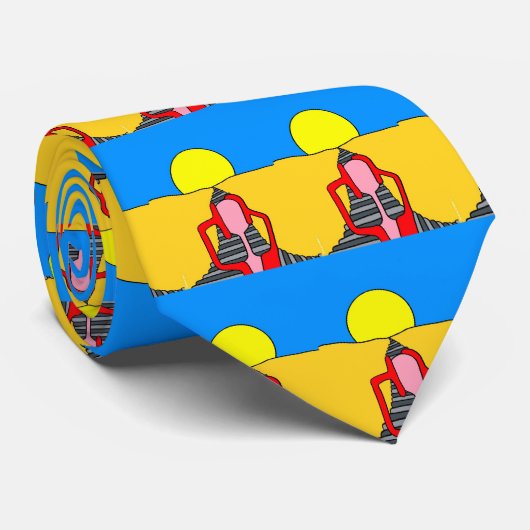 MORGEN MAANDAG. STROPDAS (Opgerold)