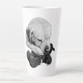 Morgen met mijn Speelgoed Latte Mok (Voorkant)