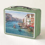 MORGEN OP DE GRAND CANAL Metal Lunchbox (Achterkant)