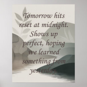 Morgen  poster