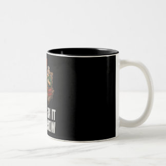 Morgen Repareren We Het Wel Grappige Luie Klusjesm Tweekleurige Koffiemok