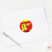 Morgen Ronde Sticker (Envelop)