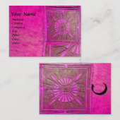 MORGEN STAR 2, MONOGRAM VISITEKAARTJE (Voorkant / Achterkant)