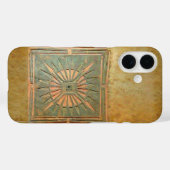 MORGEN STAR, geel, bruin Case-Mate iPhone Case (Achterkant (horizontaal))