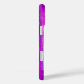 MORGEN STAR, Paars, zwart, monogram Case-Mate iPhone Case (Achterkant / Rechts)