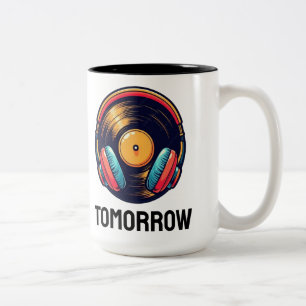 morgen tweekleurige koffiemok