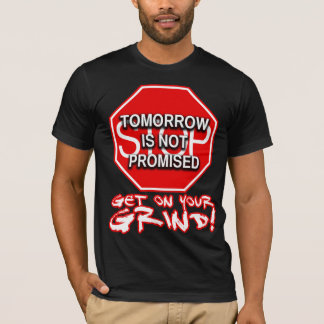 Morgen wordt het niet beloofd (zwart) t-shirt